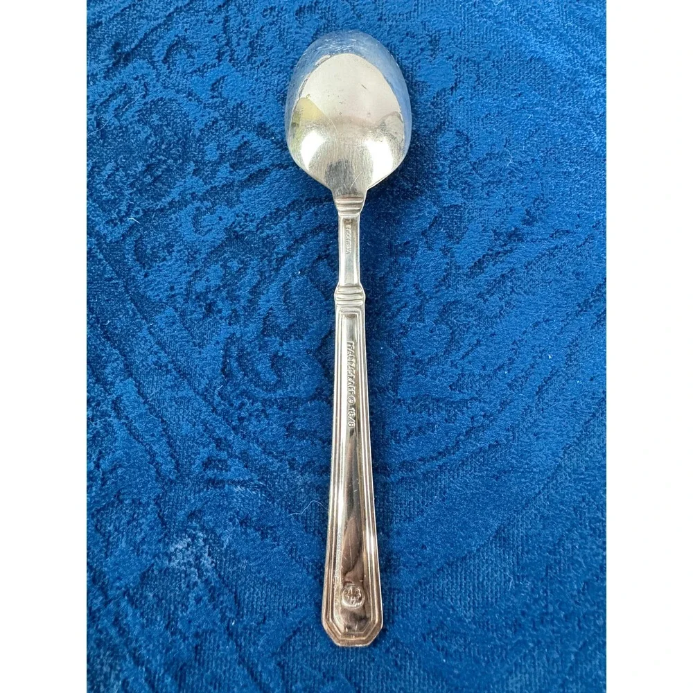 Pfaltzgraff Providence Stainless Steel Oval Soup Spoon 18/8 Flatware Indonesia